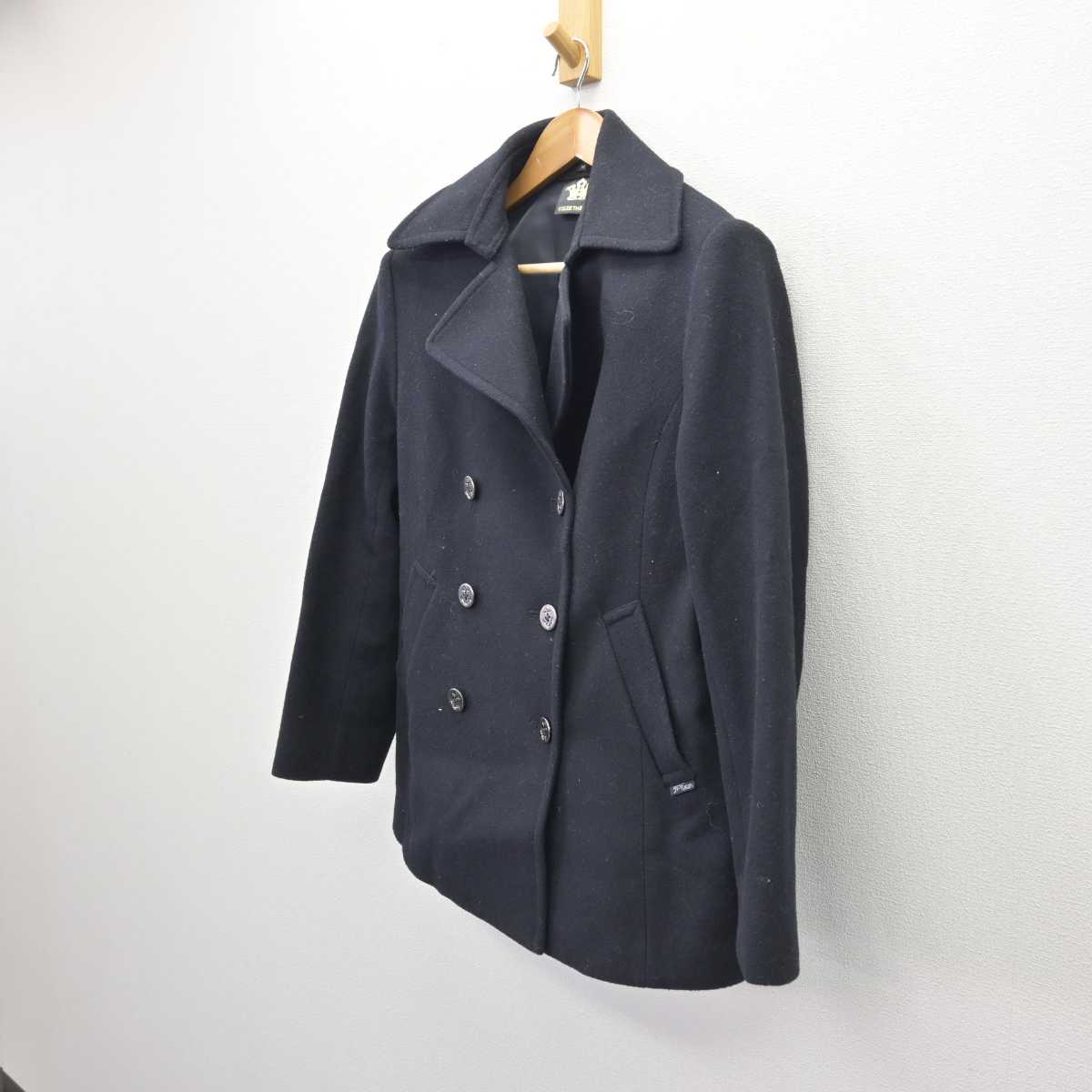 【中古】埼玉県 埼玉栄中学・高等学校 女子制服 1点 (コート) sf066990