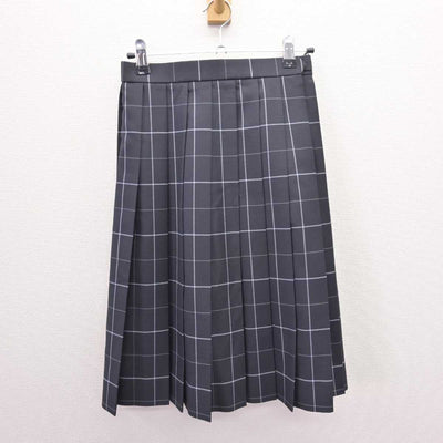 【中古】埼玉県 埼玉栄中学・高等学校 女子制服 3点 (スカート) sf066992