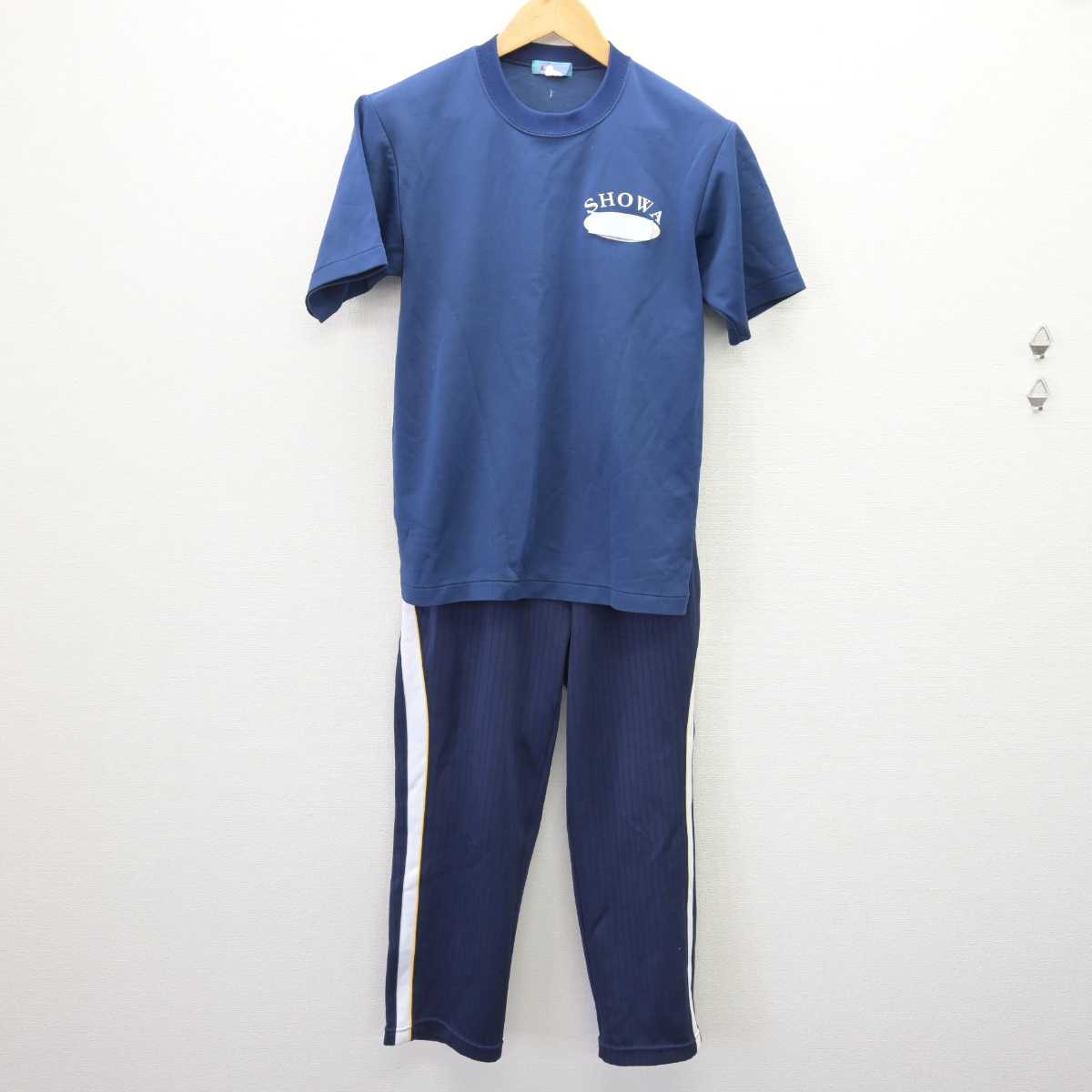 【中古】千葉県 袖ケ浦市立昭和中学校 女子制服 3点 (体操服 上・体操服 下・ジャージ 下) sf067022