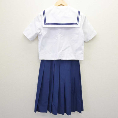 【中古】埼玉県 勝瀬中学校 女子制服 3点 (セーラー服・スカート) sf067060