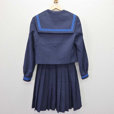 【中古】岐阜県 岐北中学校 女子制服 2点 (セーラー服・スカート) sf067066