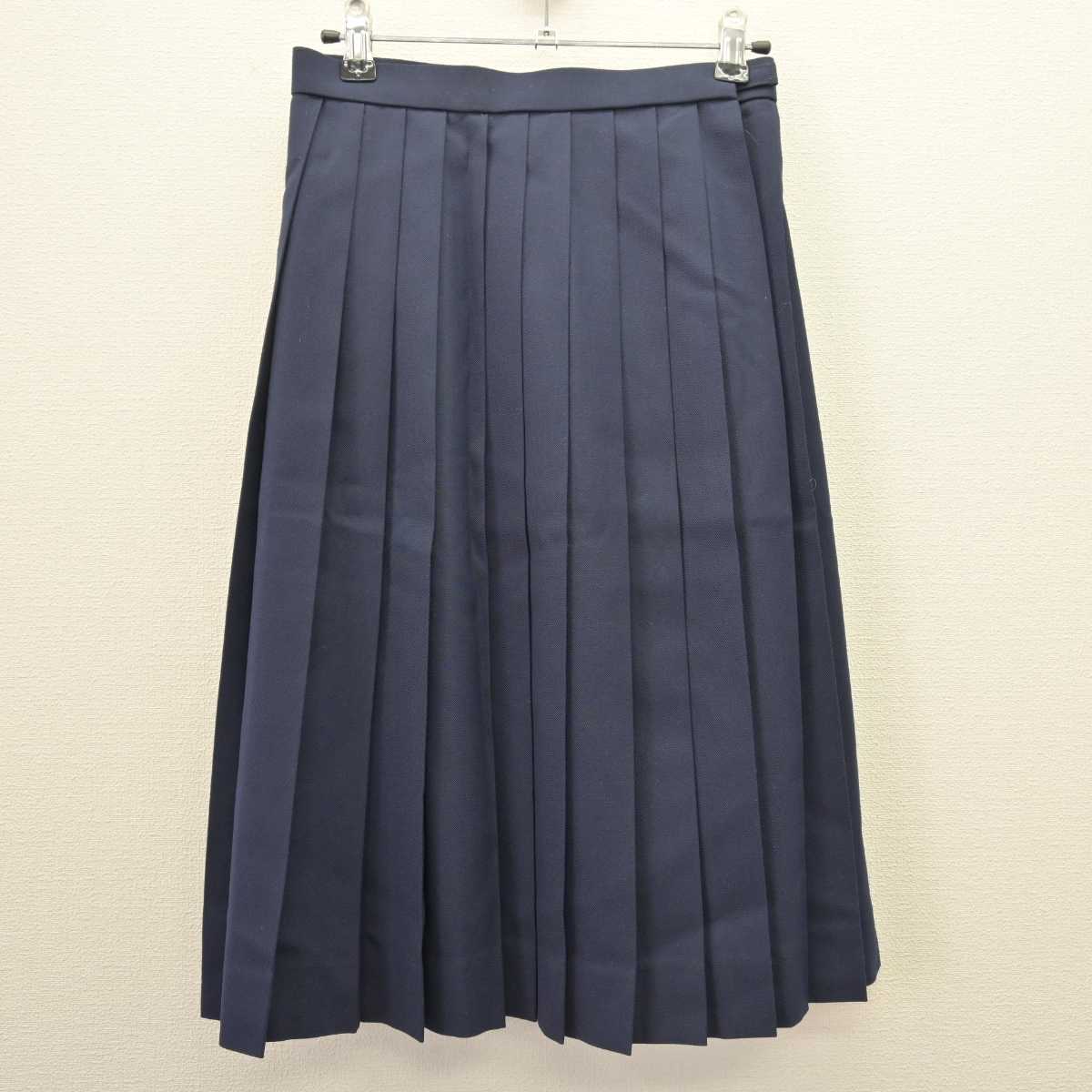 【中古】岐阜県 岐北中学校 女子制服 2点 (セーラー服・スカート) sf067067