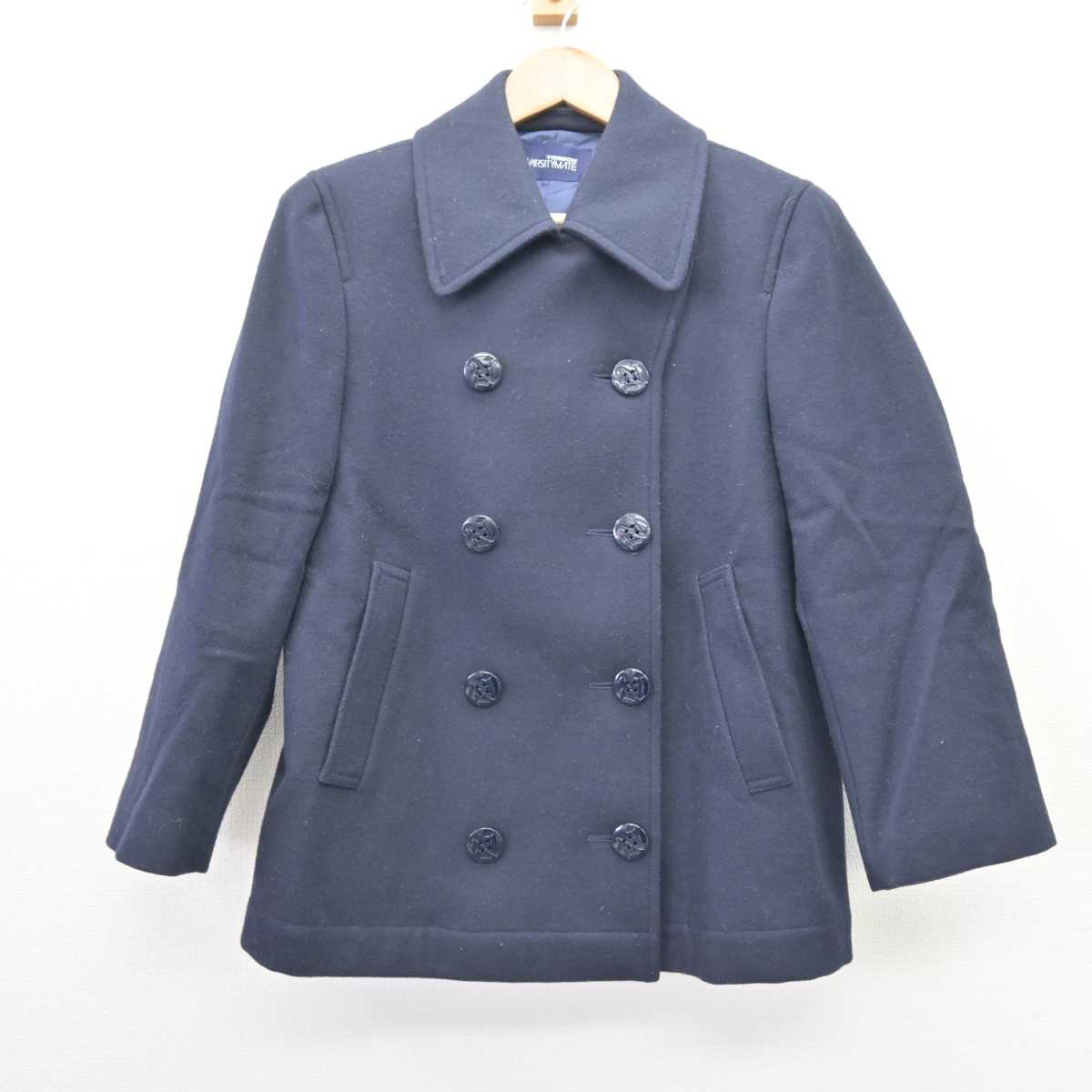 【中古】栃木県 佐野日本大学高等学校 女子制服 1点 (コート) sf067130