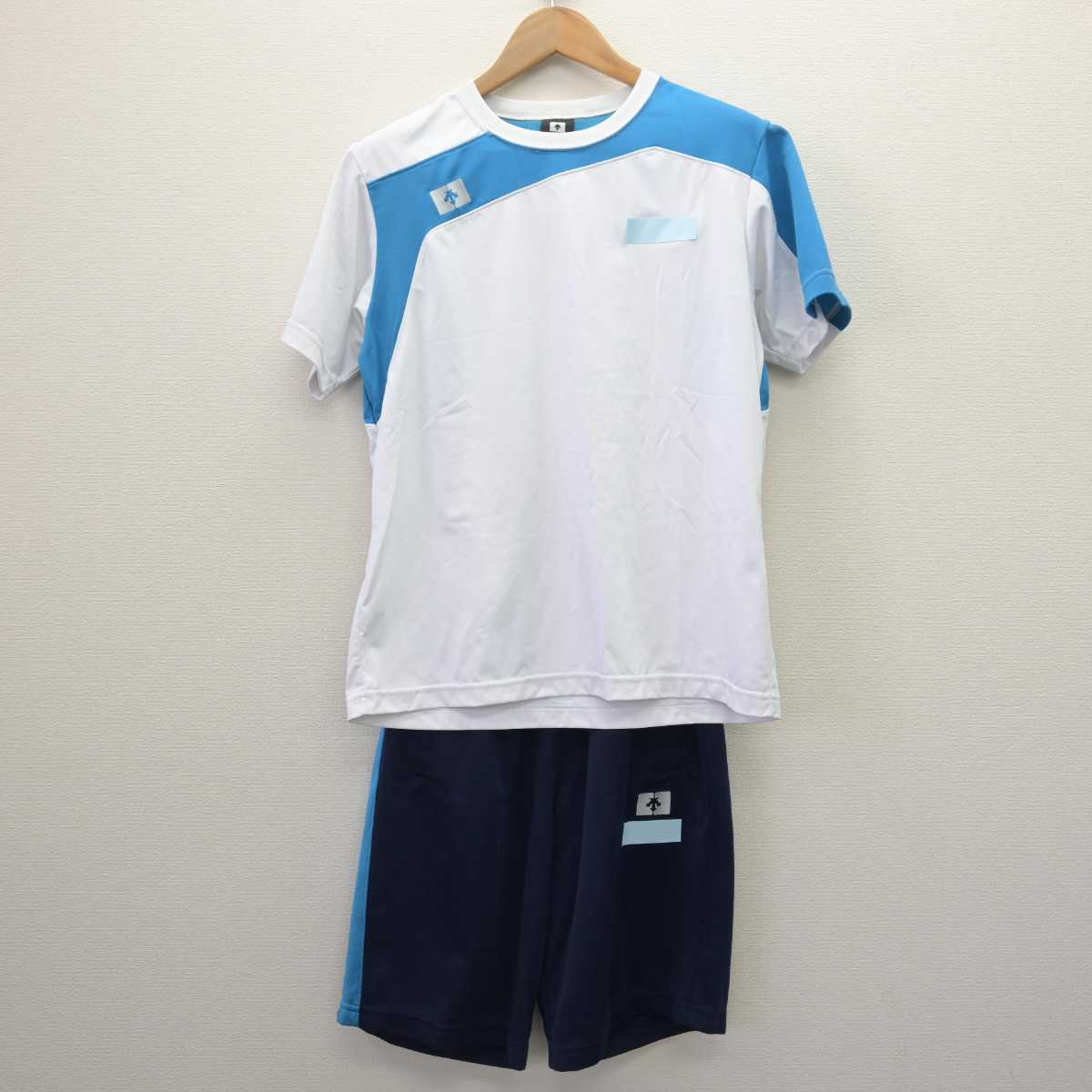 【中古】埼玉県 山村学園高等学校 男子制服 2点 (体操服 上・体操服 下) sf067131