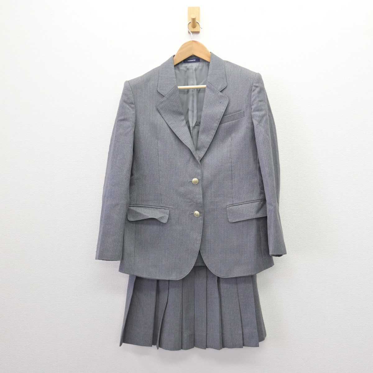 【中古】東京都 千代田女学園中学校・高等学校 女子制服 2点 (ブレザー・スカート) sf067142