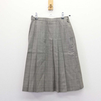 【中古】北海道 稲穂中学校 女子制服 3点 (ベスト・スカート) sf067143