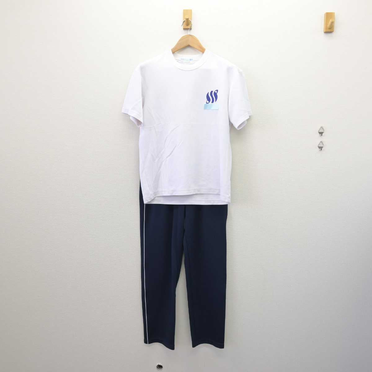 【中古】大阪府 咲くやこの花中学校・高等学校 女子制服 3点 (ジャージ 上・体操服 上・ジャージ 下) sf067145