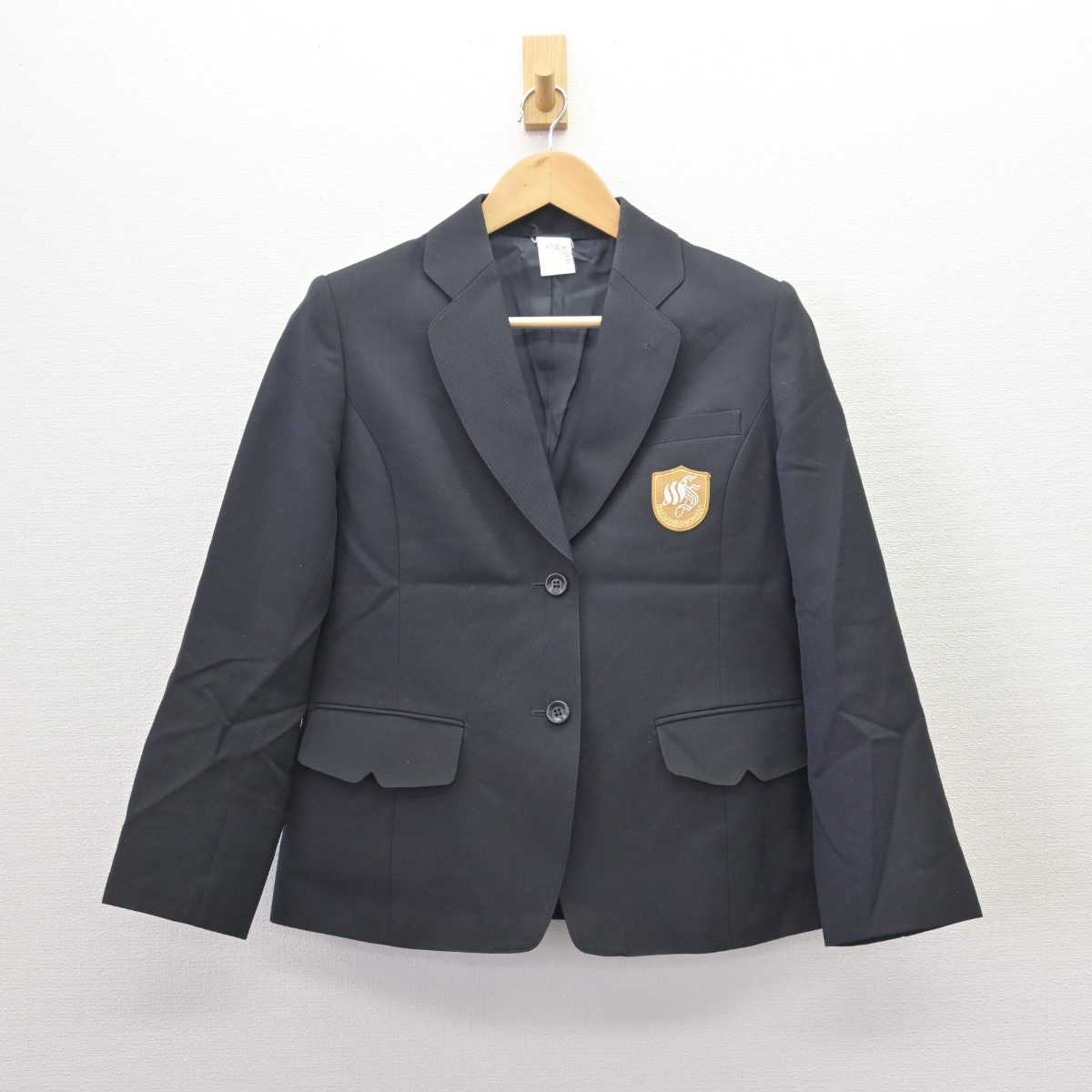 【中古】大阪府 咲くやこの花中学校・高等学校 女子制服 4点 (ブレザー・シャツ・スカート) sf067147