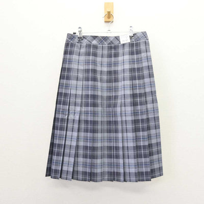 【中古】大阪府 咲くやこの花中学校・高等学校 女子制服 3点 (ニットベスト・シャツ・スカート) sf067148