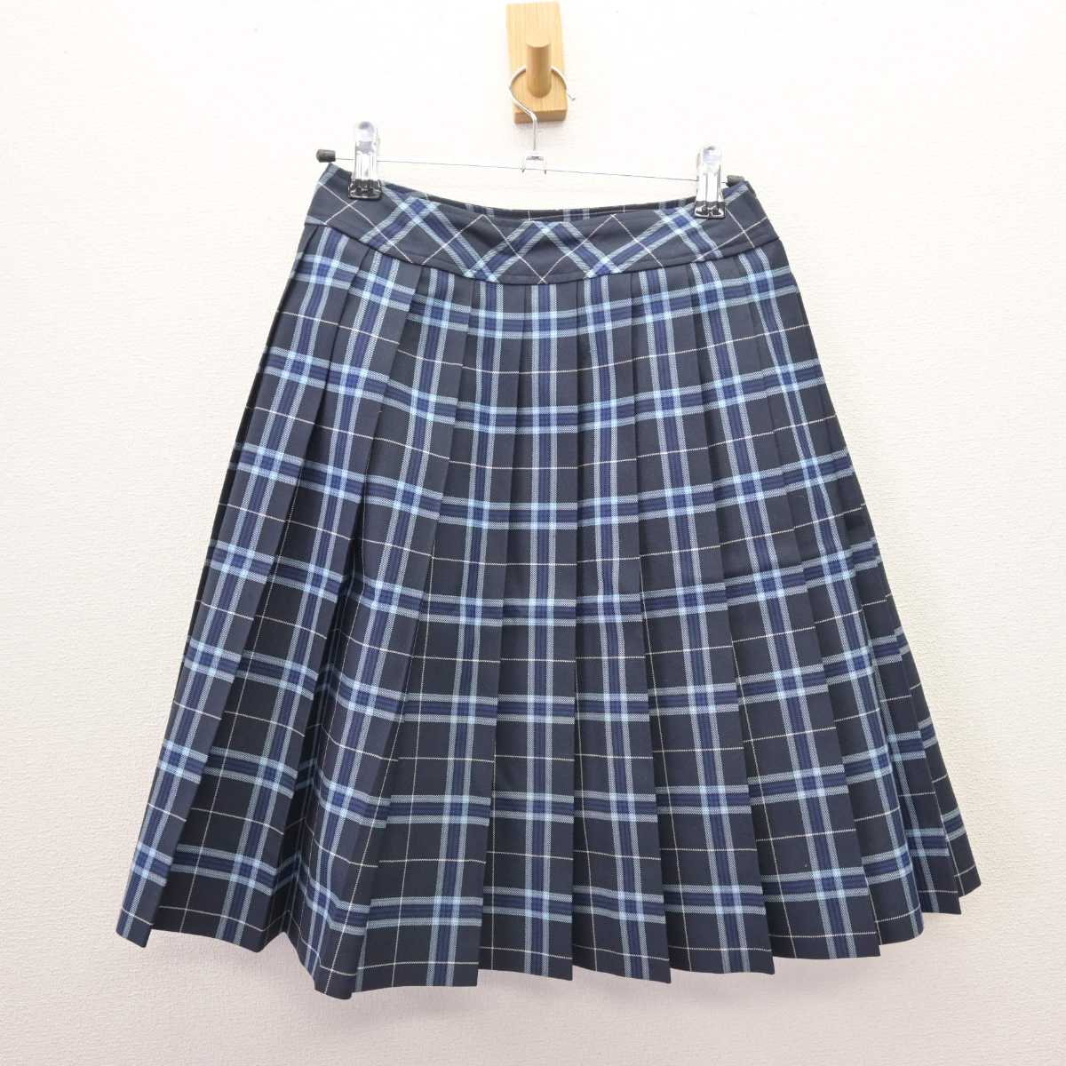 【中古】東京都 帝京中学校・高等学校 女子制服 2点 (ニット・スカート) sf067168