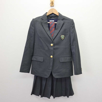 【中古】東京都 昭和第一高等学校 女子制服 4点 (ブレザー・ニット・スカート) sf067172