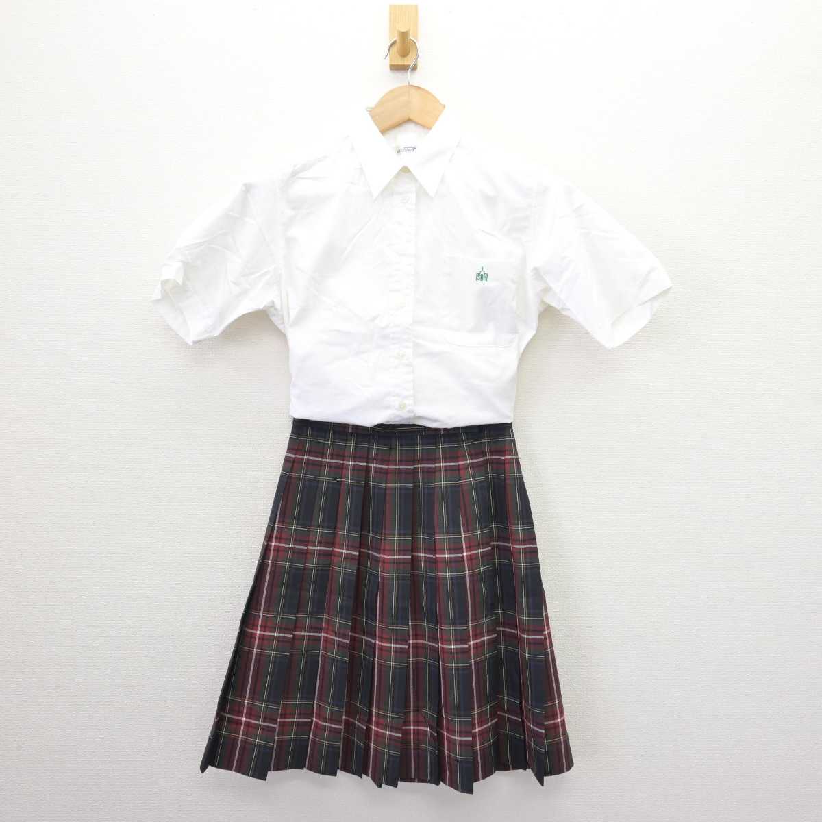 【中古】東京都 昭和第一高等学校 女子制服 2点 (シャツ・スカート) sf067173