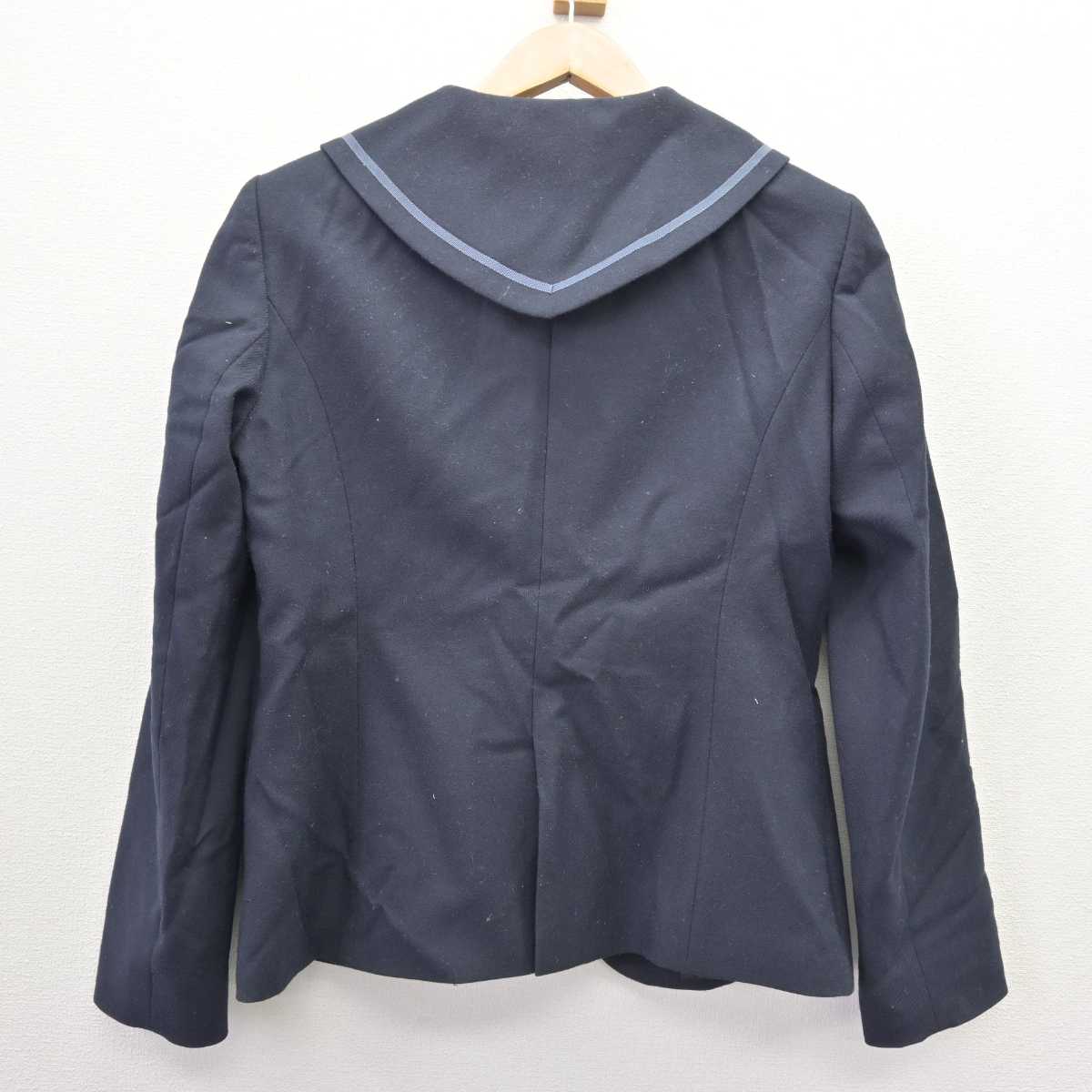 【中古】京都府 京都聖母学院中学校 女子制服 2点 (セーラー服・ジャンパースカート) sf067193