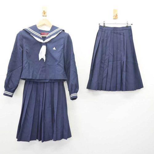 中古】愛知県 北里中学校 女子制服 3点（セーラー服・スカート）sf037320 | 中古制服通販パレイド