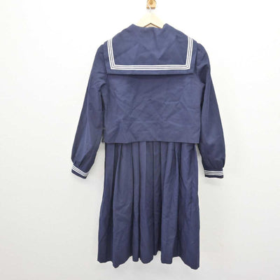 【中古】福岡県 筑紫女学園高等学校 女子制服 3点 (セーラー服・ジャンパースカート) sf067263