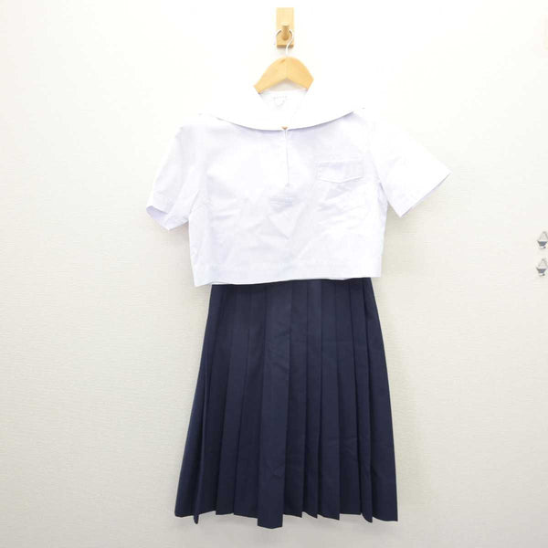 中古】福岡県 筑紫女学園高等学校 女子制服 2点 (セーラー服・スカート) sf067264 | 中古制服通販パレイド