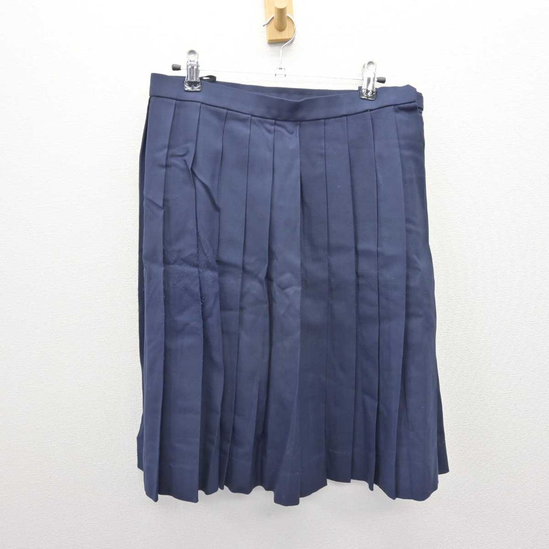 中古】群馬県 樹徳高等学校/旧制服 女子制服 4点 (セーラー服