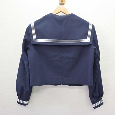 【中古】山口県 浅江中学校 女子制服 3点 (セーラー服・スカート) sf067305