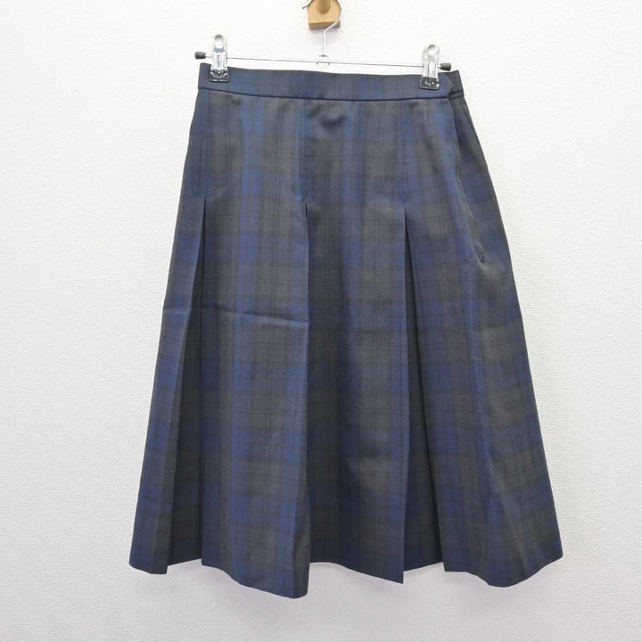中古】東京都 光が丘第三中学校 女子制服 2点 (ベスト・スカート