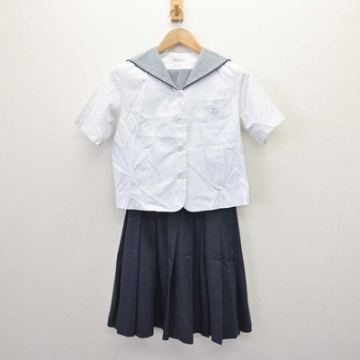 【中古】愛知県 緑丘高等学校 女子制服 2点 (セーラー服・スカート) sf067314