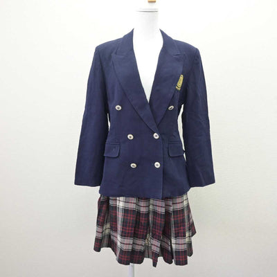 【中古】広島県 山陽女学園中等部・高等部/旧モデル 女子制服 2点 (ブレザー・スカート) sf067318