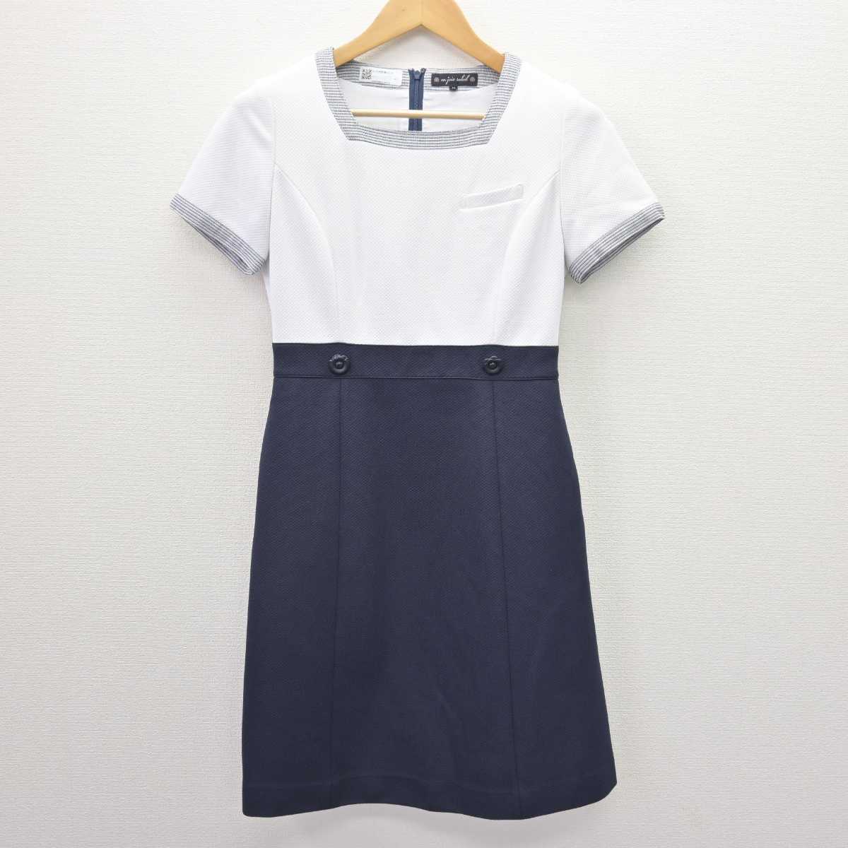 【中古】神奈川県 美容クリニック受付 女子制服 2点 (ワンピース) sf067348