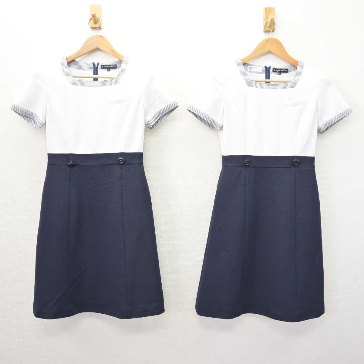 【中古】神奈川県 美容クリニック受付 女子制服 2点 (ワンピース) sf067349