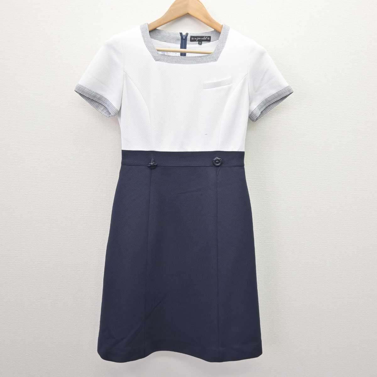 【中古】神奈川県 美容クリニック受付 女子制服 2点 (ワンピース) sf067349