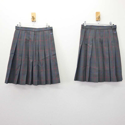 【中古】愛知県 豊田東高等学校 女子制服 4点 (ブレザー・スカート) sf067361