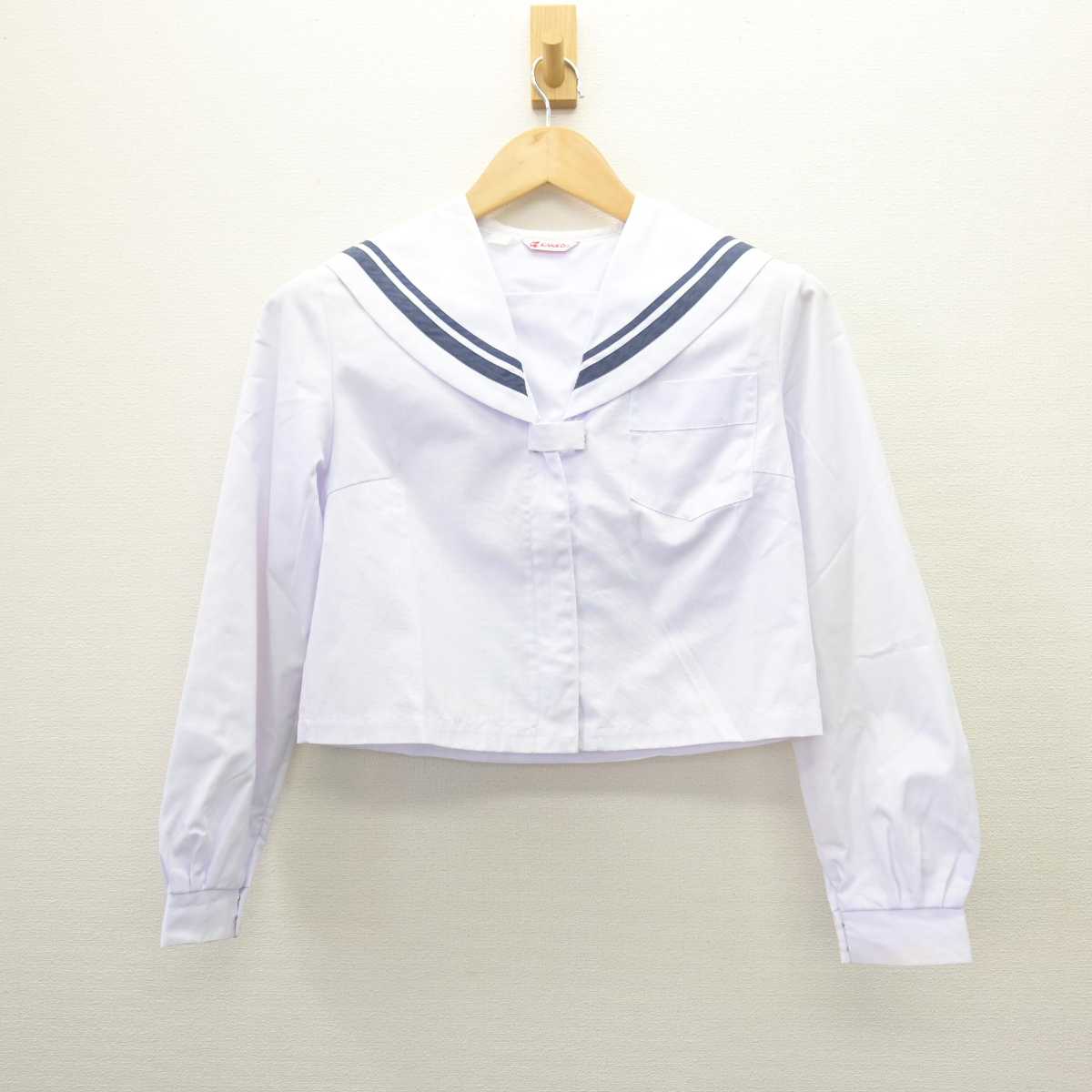 【中古】新潟県 春日中学校 女子制服 1点 (セーラー服) sf067376