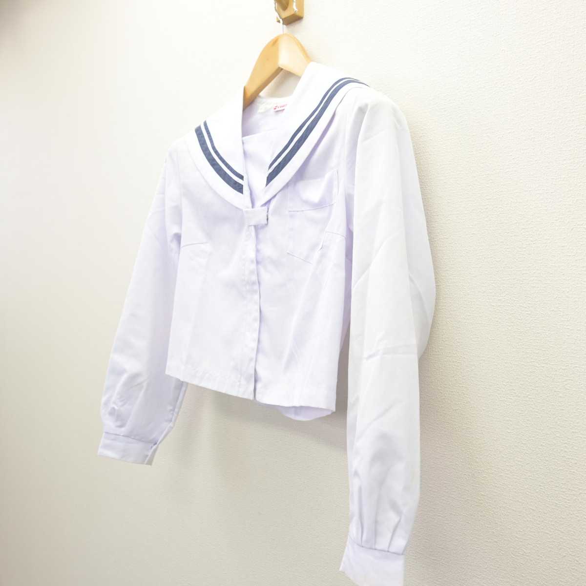 【中古】新潟県 春日中学校 女子制服 1点 (セーラー服) sf067376