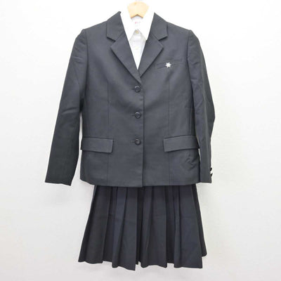 【中古】新潟県 高田商業高等学校 女子制服 6点 (ブレザー・シャツ・スカート) sf067377