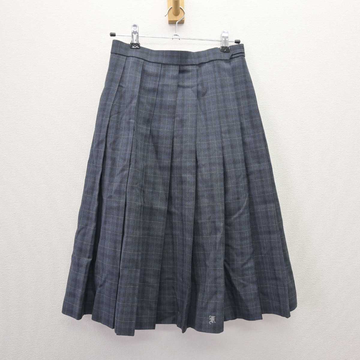 【中古】大阪府 金剛高等学校 女子制服 5点 (ブレザー・ニット・シャツ・スカート) sf067379