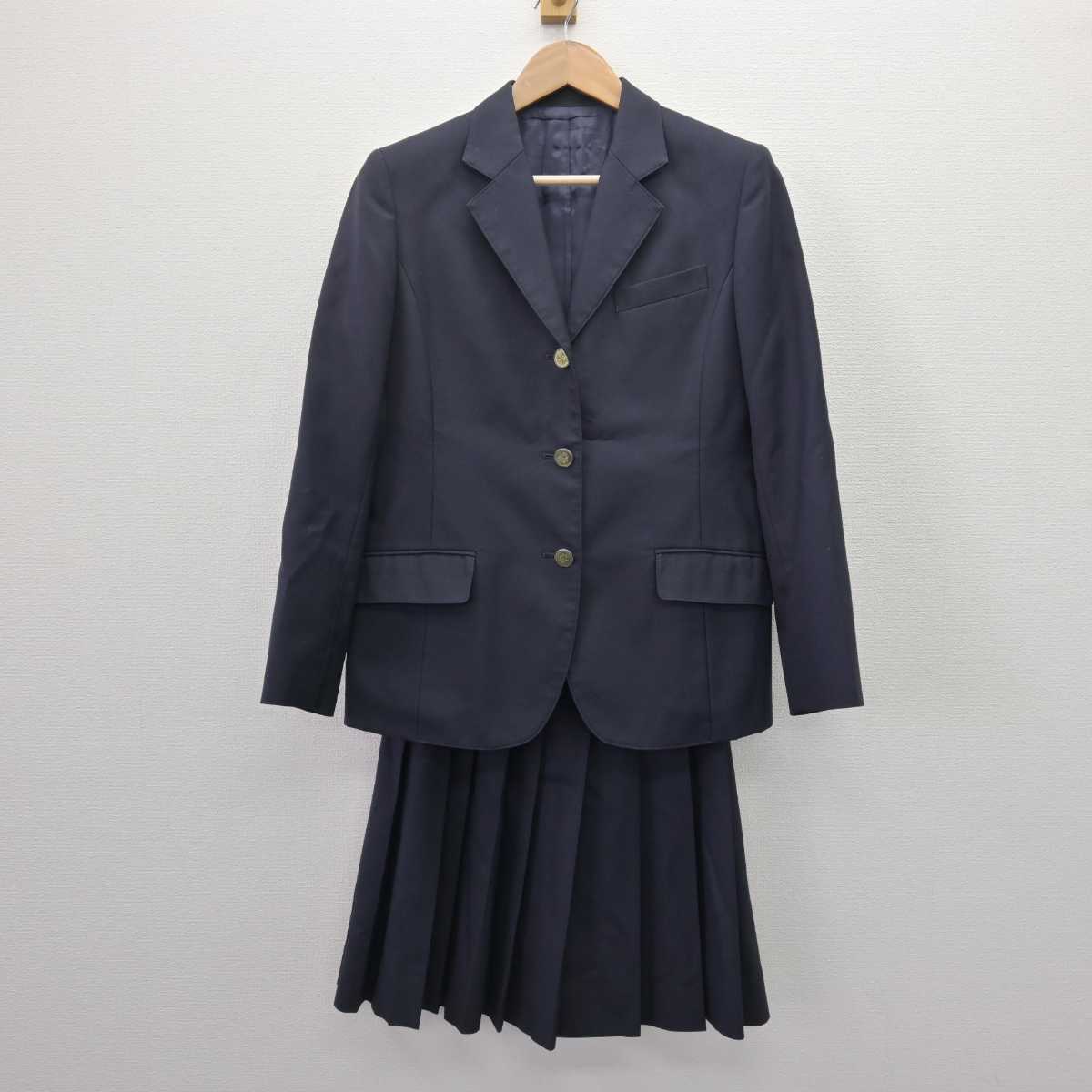 【中古】埼玉県 春日部東高等学校 女子制服 2点 (ブレザー・スカート) sf067387