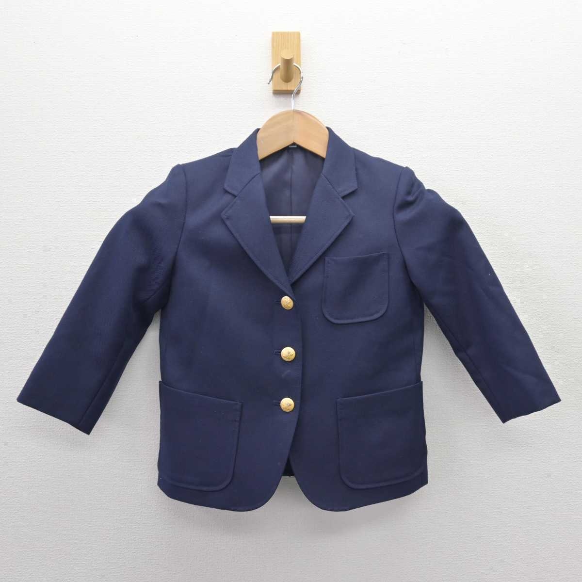 【中古】 学校名不明 女子制服 3点 (ブレザー・スカート) sf067393