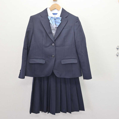 【中古】大阪府 泉北高等学校 女子制服 5点 (ブレザー・ニット・シャツ・スカート) sf067406