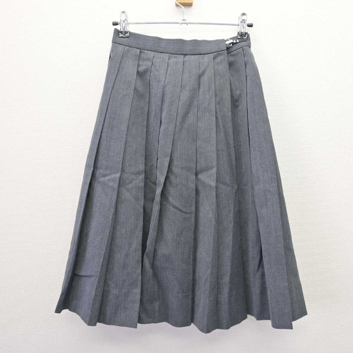 【中古】兵庫県 舞子中学校 女子制服 2点 (ベスト・スカート) sf067427