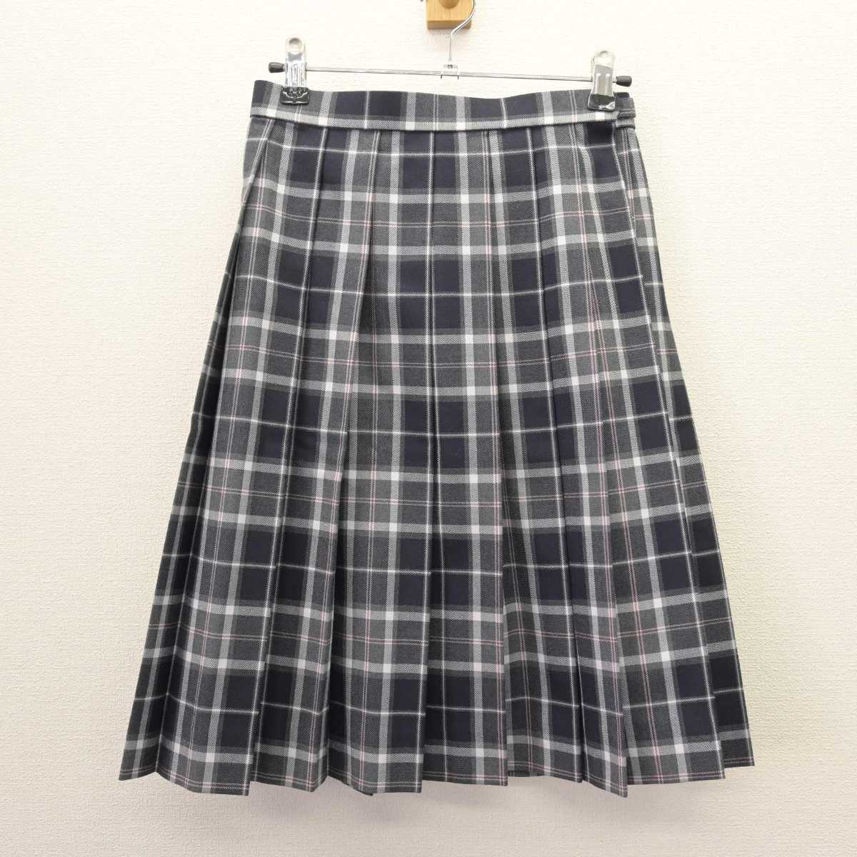 【中古】大阪府 堺西高等学校 女子制服 5点 (ブレザー・シャツ・スカート) sf067428