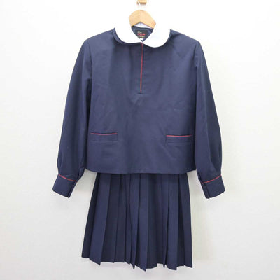 【中古】大阪府 泉大津市立東陽中学校 女子制服 2点 (ブレザー・スカート) sf067436