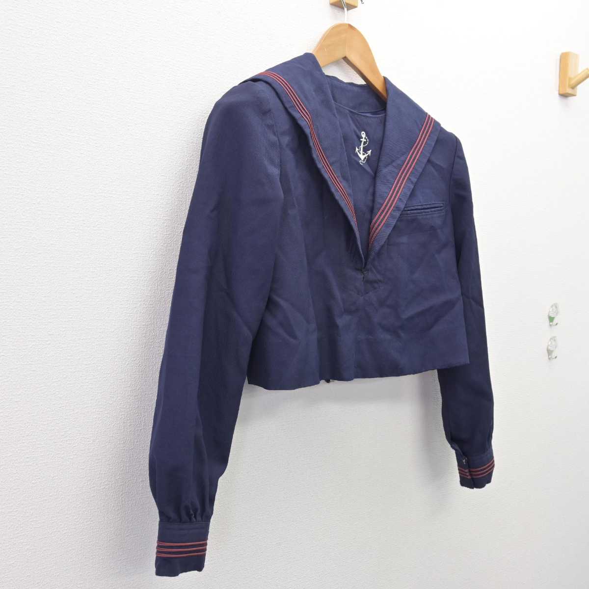 【中古】福岡県 福岡女学院高等学校 女子制服 1点 (セーラー服) sf067440