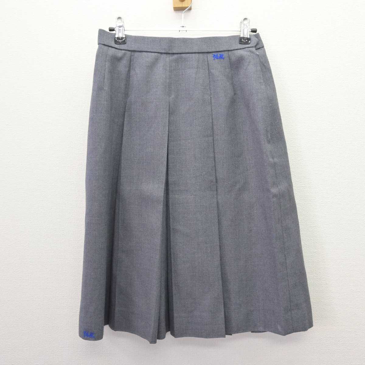 【中古】新潟県 長岡向陵高等学校 女子制服 5点 (ブレザー・ニット・スカート) sf067443