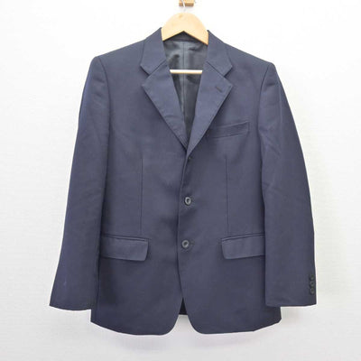 【中古】千葉県 松戸南高等学校 男子制服 4点 (ブレザー・ズボン) sf067449