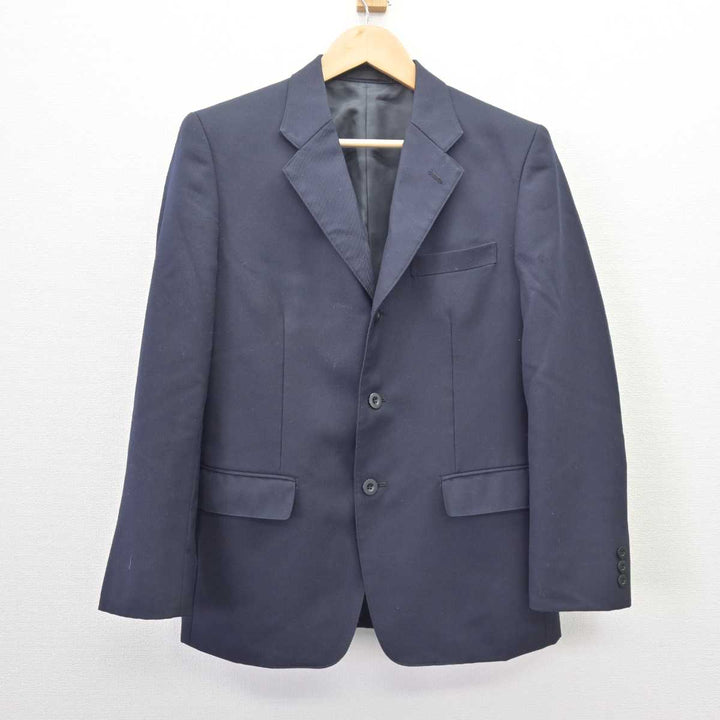 中古】千葉県 松戸南高等学校 男子制服 4点 (ブレザー・ズボン