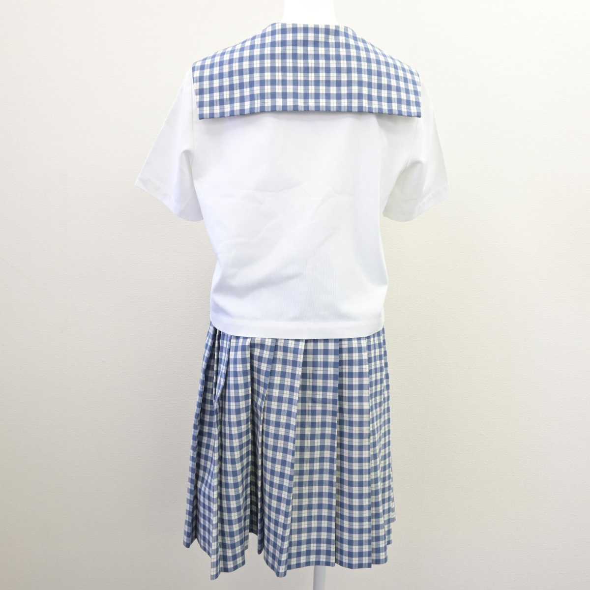 【中古】宮城県 聖和学園高等学校 女子制服 2点 (セーラー服・スカート) sf067453