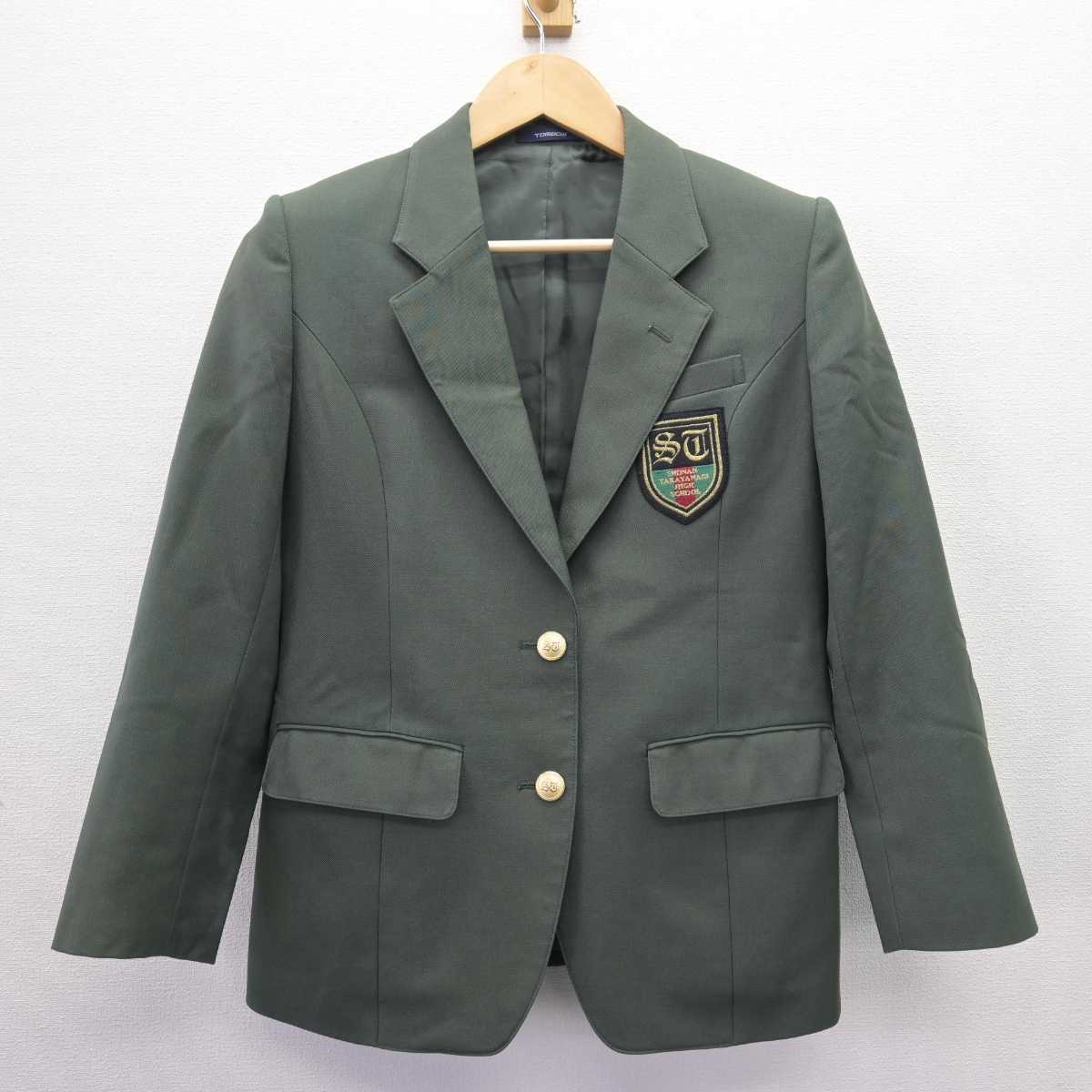 【中古】千葉県 沼南高柳高等学校/旧制服 女子制服 3点 (ブレザー・スカート) sf067455