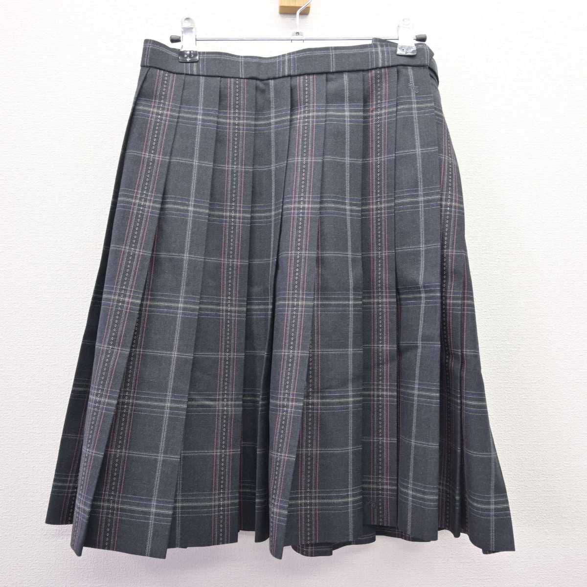 【中古】千葉県 沼南高柳高等学校 女子制服 3点 (ブレザー・スカート) sf067458