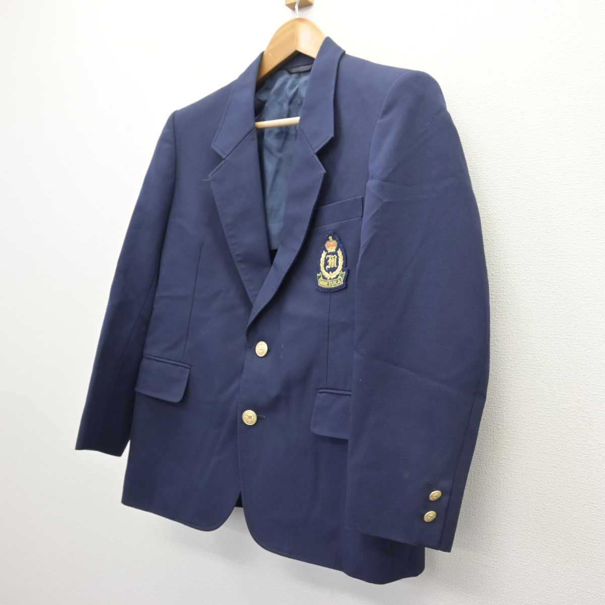 【中古】大阪府 峰塚中学校 男子制服 1点 (ブレザー) sf067474