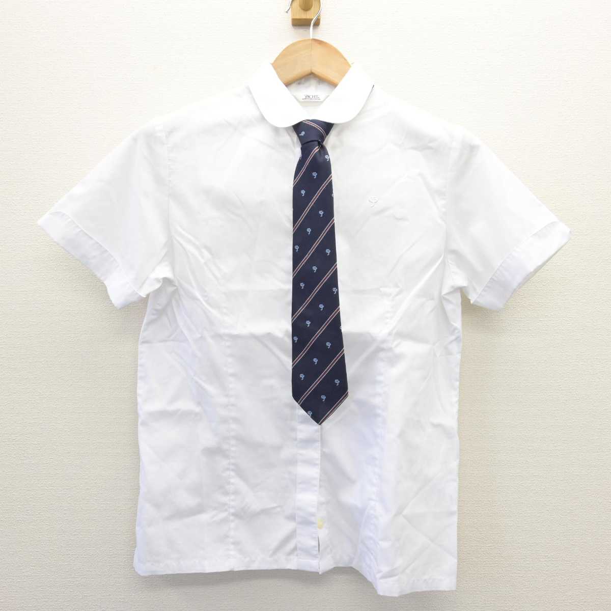 【中古】兵庫県 須磨学園中学校 女子制服 3点 (シャツ・スカート) sf067477