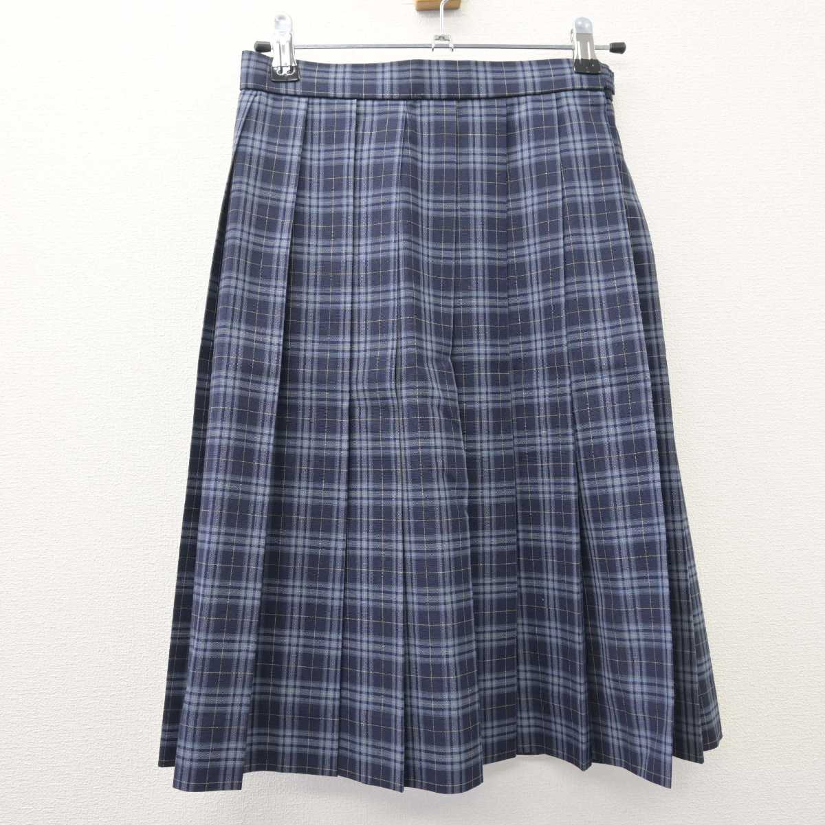 【中古】兵庫県 須磨学園中学校 女子制服 3点 (シャツ・スカート) sf067477