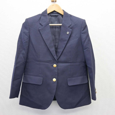 【中古】東京都 文花中学校 女子制服 4点 (ブレザー・シャツ・スカート) sf067479